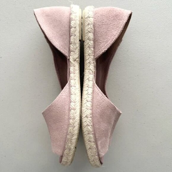 NEW Verbenas Cruz Made in Spain Espadrilles Flats Carmen Pink Suede Slip-on 9.5 - Picture 3 of 17